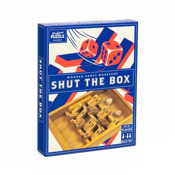 Joc de inteligenta Wooden Games - Shut The Box Joc de inteligenta Wooden Games - Shut The Box