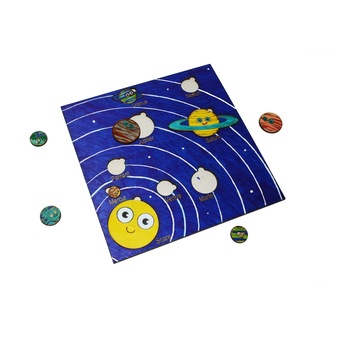 Puzzle Sistemul Solar, Art & Craft, Puzzle 3D, + 3 ani, multicolor Puzzle Sistemul Solar, Art & Craft, Puzzle 3D, + 3 ani, multicolor