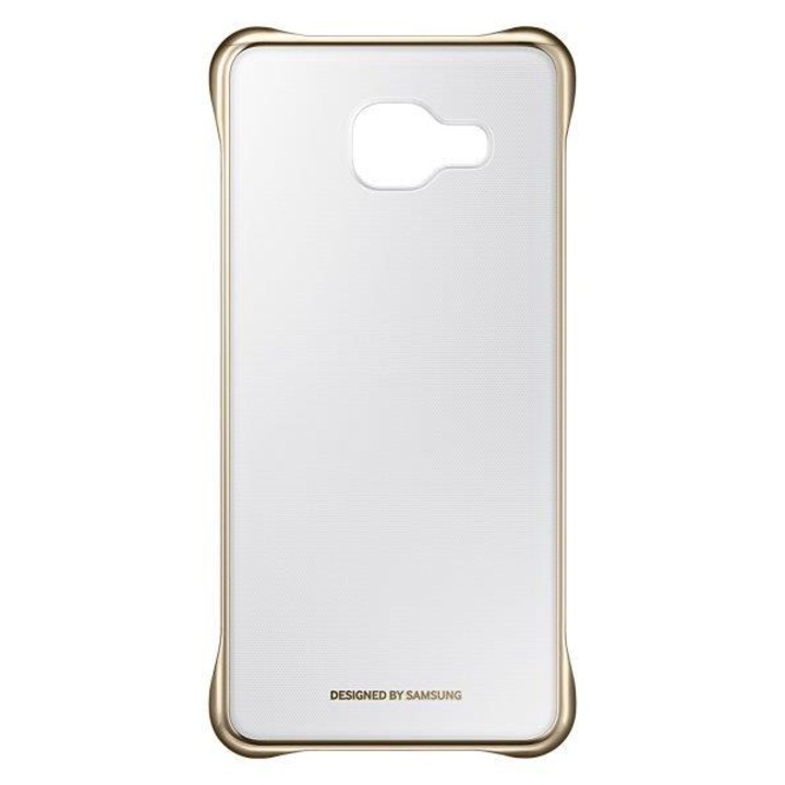 Протектор Samsung Clear за Galaxy A3 A310, Gold