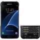 Протектор Samsung + Клавиатура Qwerty за Galaxy S7 Edge G935, Dark