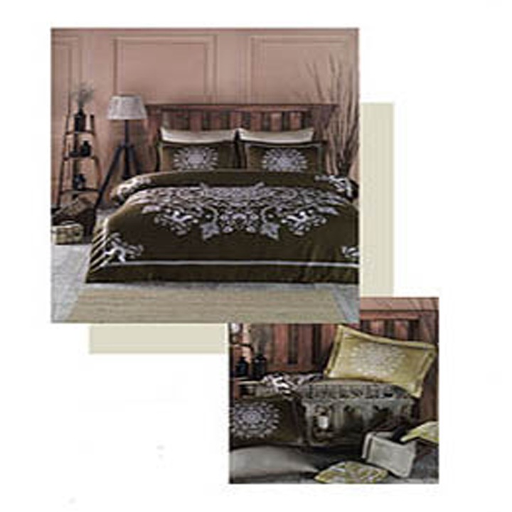 Спален комплект Cristiano Mari Mandala, 100% сатиниран памук , модерен дизайн, с принт, 6 части,