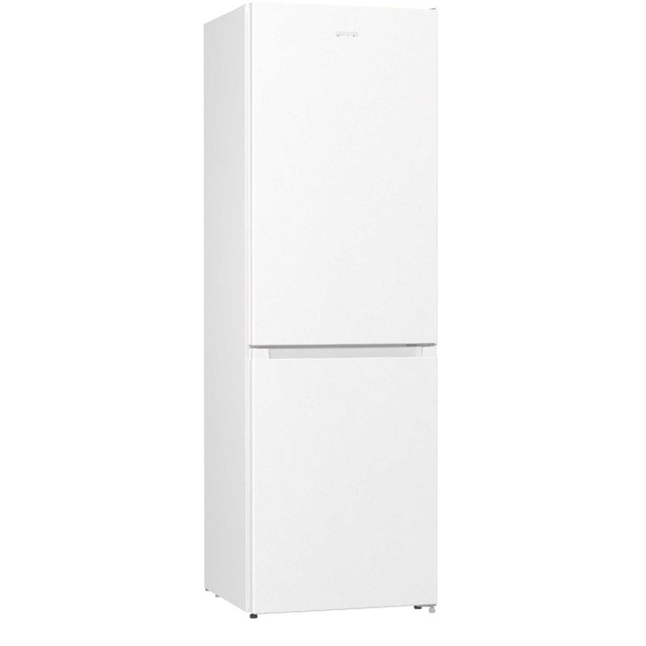 Хладилник с фризер Gorenje NRK6191EW4, A +, NoFrost Plus, 320 литра, Бял