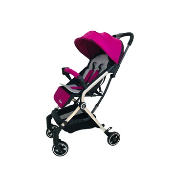 Carucior Kinlee, tip troler, cu pozitie de somn, cadru din aluminiu si suspensii, Mov, Unitoys Carucior Kinlee, tip troler, cu pozitie de somn, cadru din aluminiu si suspensii, Mov, Unitoys