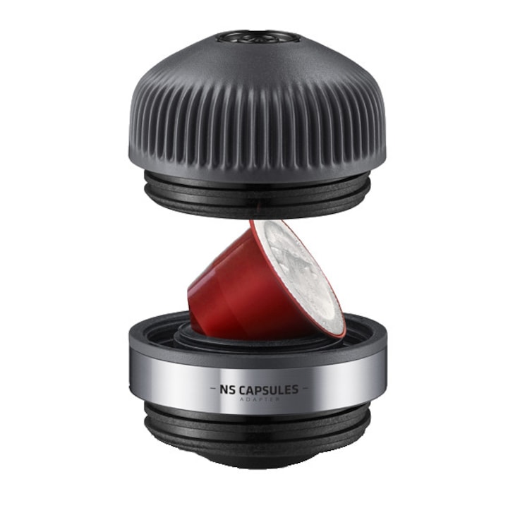 Wacaco Nanopresso Nespresso kávékapszula adapter, fekete