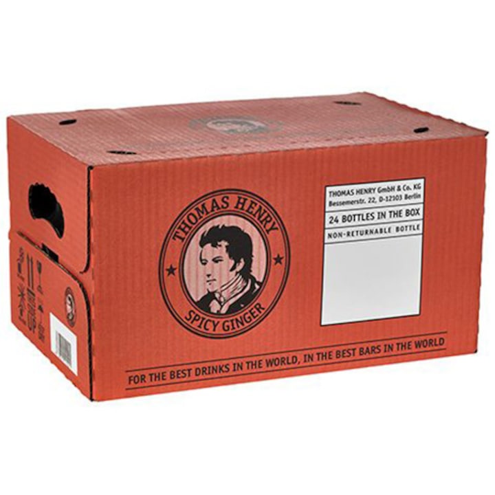 Apa tonica Thomas Henry, Ginger Beer, 24 x 0.2l