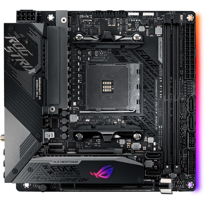 Дънна платка ASUS ROG STRIX X570-I GAMING, Socket AM4