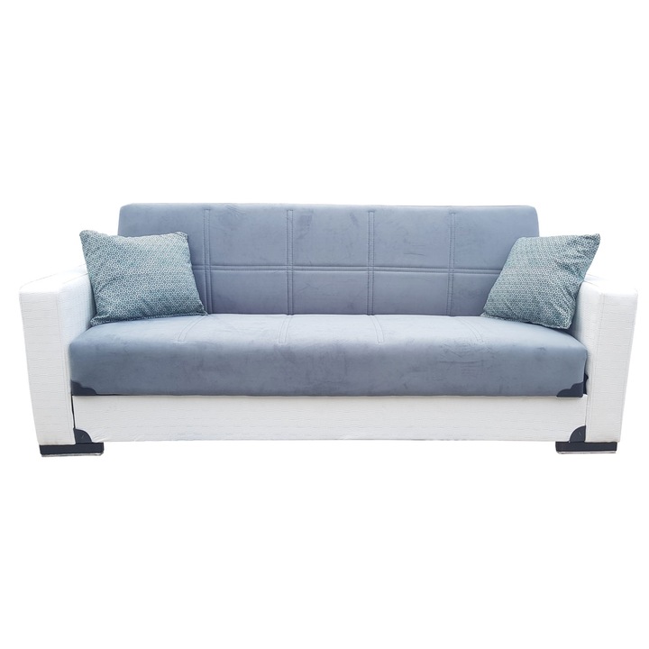 Canapea extensibila olivia plus, lada depozitare 210/85/80 GRI