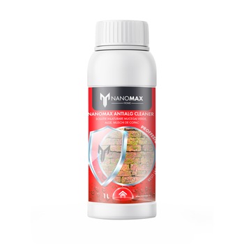Solutie Detergent Nano impotriva mucegaiului, muschi, eflorescenta verde, NanoMax, 1 L Solutie Detergent Nano impotriva mucegaiului, muschi, eflorescenta verde, NanoMax, 1 L