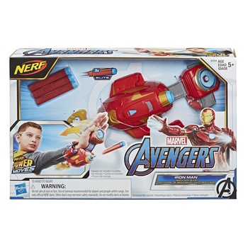 Blaster Nerf Power Moves - Iron Man Repulsor Blast Blaster Nerf Power Moves - Iron Man Repulsor Blast