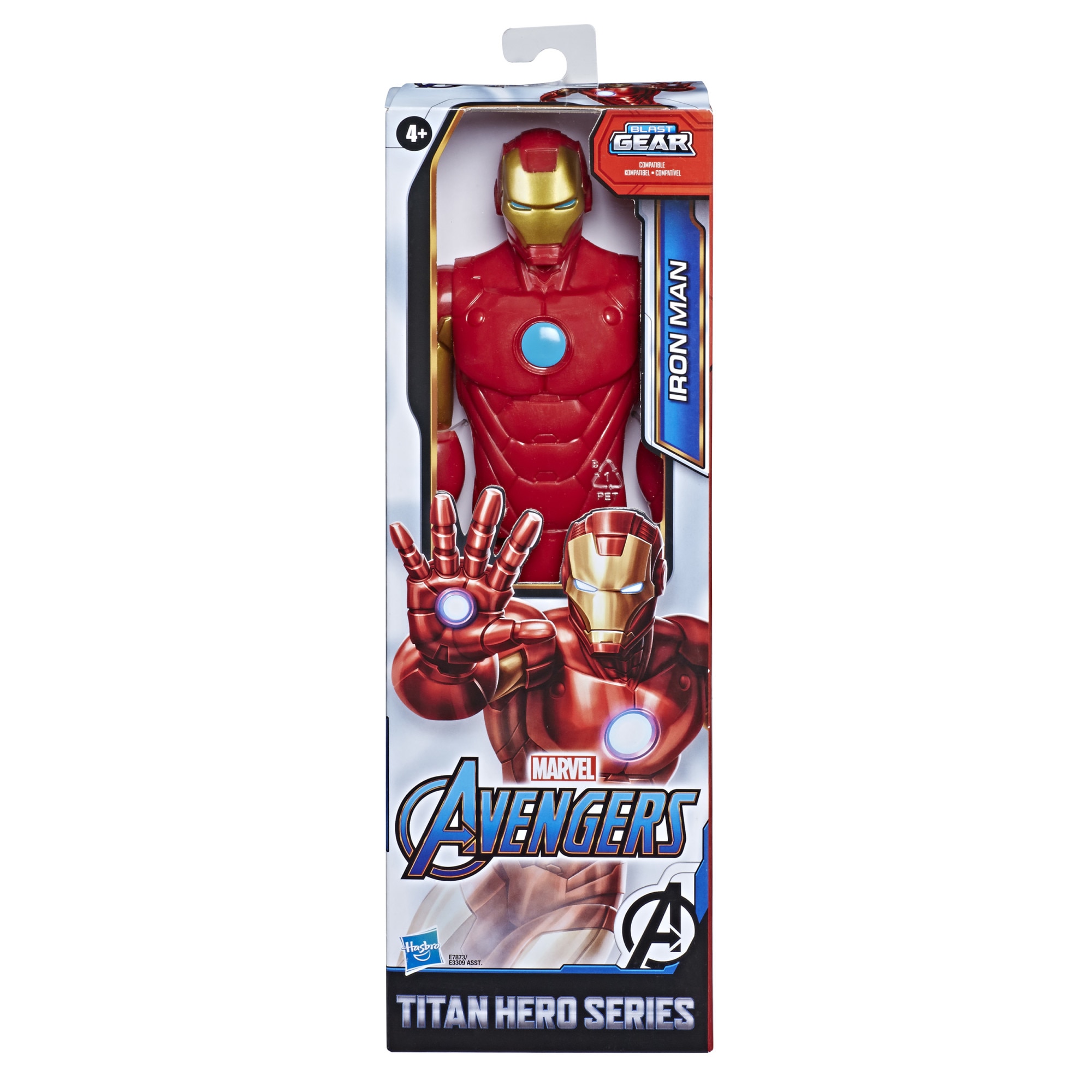 Figurina Titan Hero Blast Gear - Iron Man, 30 cm