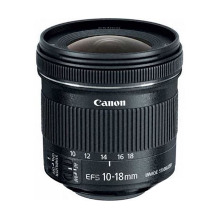 Canon 10-18/4.5-5.6 IS STM EF-S objektív + napellenző és törlőkendő