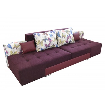 Canapea extensibila Genarom Aby 33, Gen 68 /Soft 28/ Butterfly 04, 270 x 97 x 82 cm Canapea extensibila Genarom Aby 33, Gen 68 /Soft 28/ Butterfly 04, 270 x 97 x 82 cm