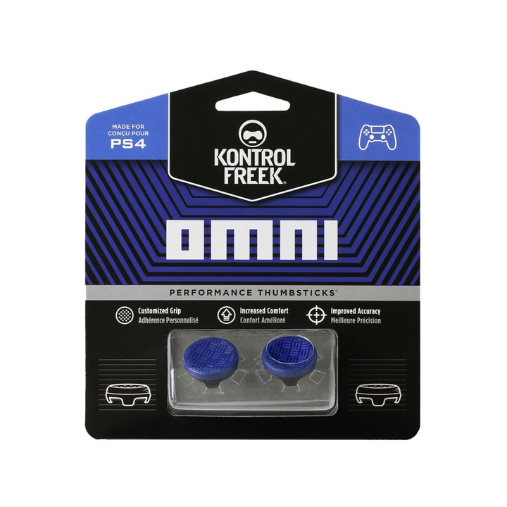 Set Grip Maneta PS4, Kontrol Freek, Omni Performance Thumbsticks, Play Station 4
