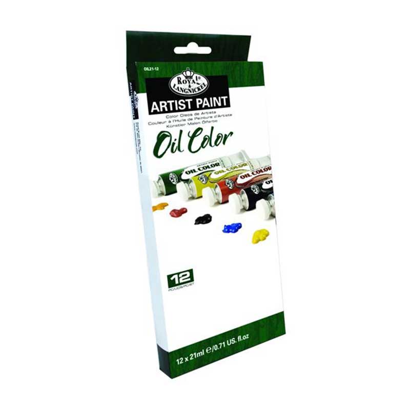 Set culori ulei 12x21ml Royal & Langnickel