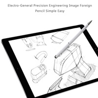 Touch Pen Stylus 2 in 1 Capacitiv, Pentru Smartphone Tablet, Cu Functie Pix - Universal
