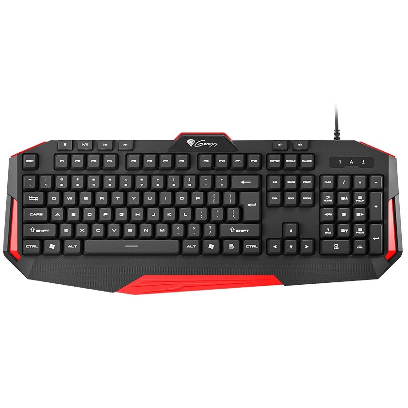 Tastatura Genesis, Gaming, USB, 480x190x32 mm, Negru