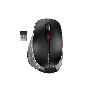 Mouse fara fir CHERRY MW 8 ERGO, USB, Bluetooth/2.4Ghz, Negru Mouse fara fir CHERRY MW 8 ERGO, USB, Bluetooth/2.4Ghz, Negru