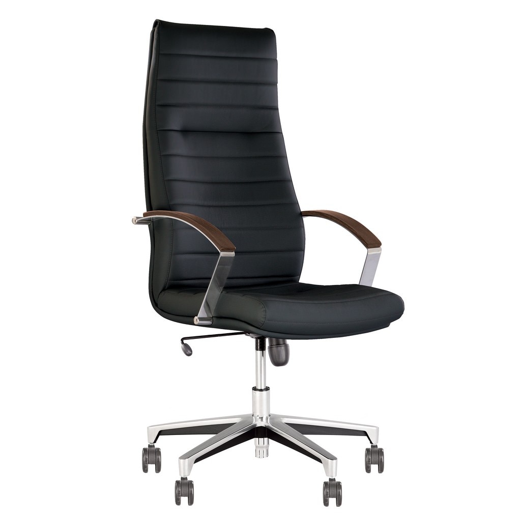 Scaun directorial IRIS, Negru piele ecologica