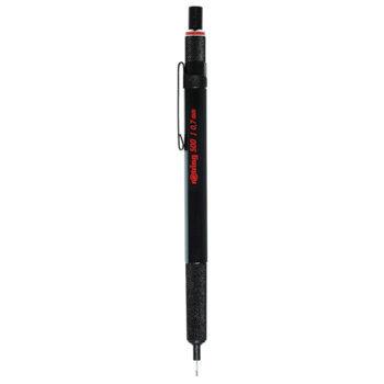 Creion mecanic semi-profesional Rotring 500, 0.7 mm, Negru Creion mecanic semi-profesional Rotring 500, 0.7 mm, Negru