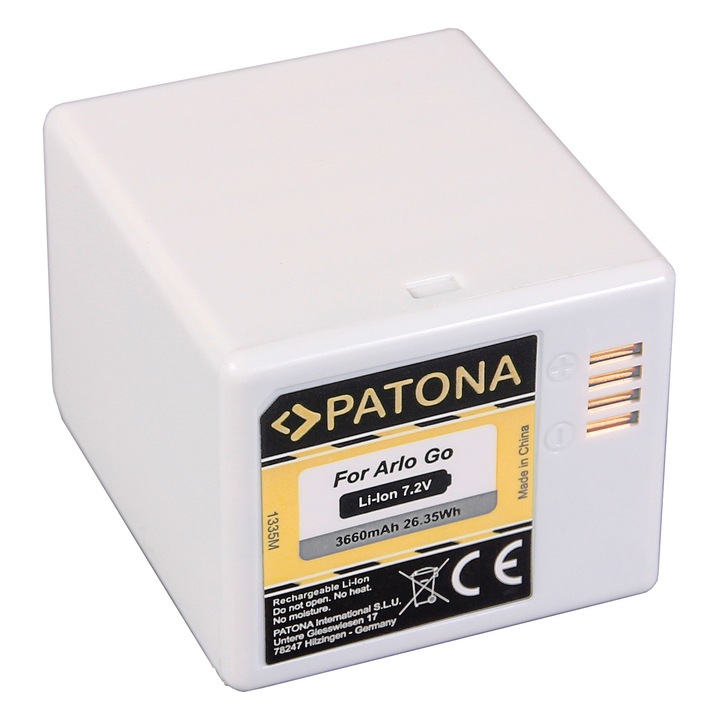 Acumulator PATONA tip Arlo Go VMA4410 VML4030