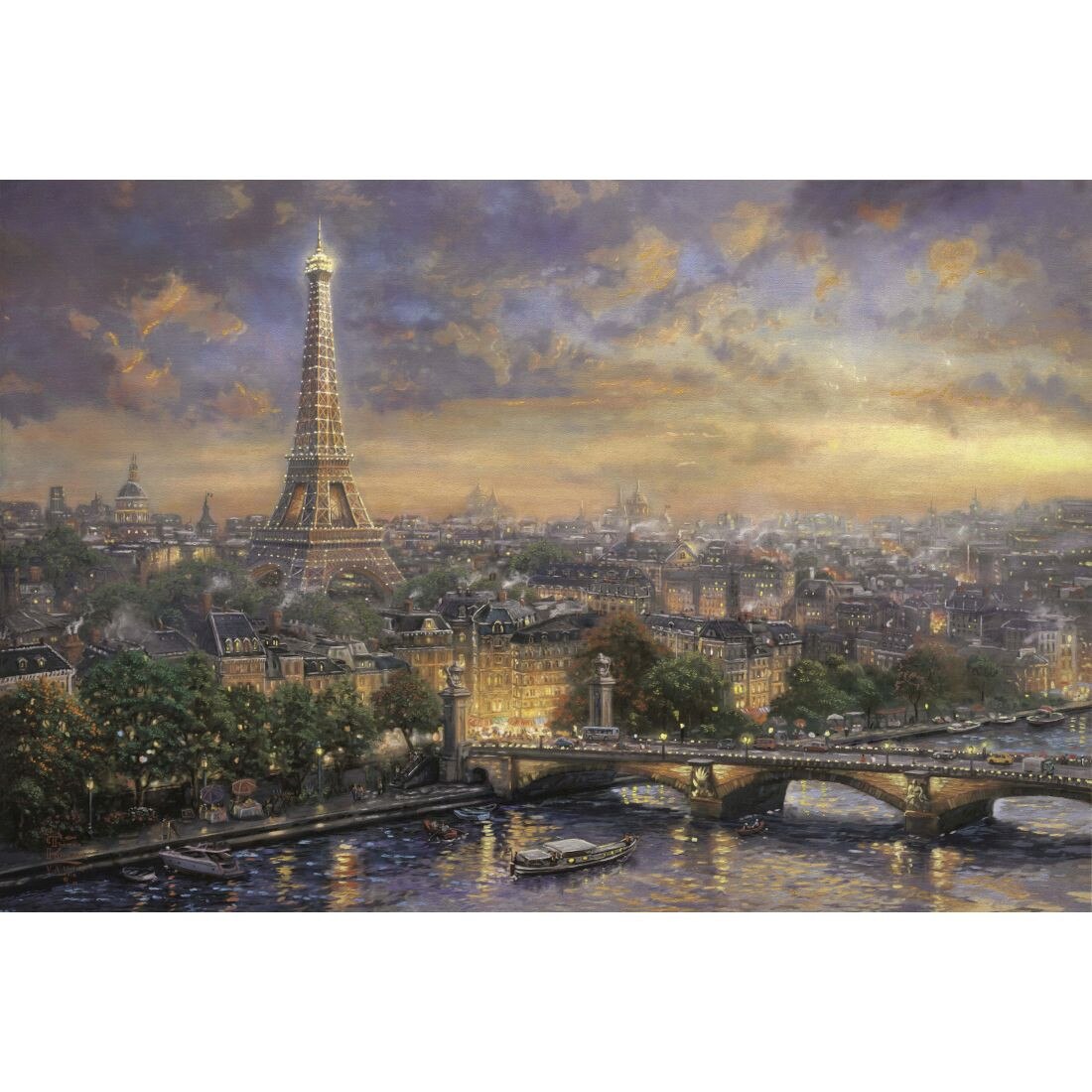 Puzzle Schmidt Spiele Paris, orasul iubirii 1000 piese