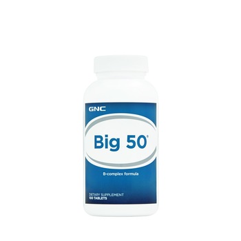 Complex de Vitamine B GNC Big 50, 100 tb Complex de Vitamine B GNC Big 50, 100 tb