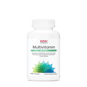 Minerale si multivitamine pentru femei, GNC Women's Ultra Mega 50 Plus, 120 capsule Minerale si multivitamine pentru femei, GNC Women's Ultra Mega 50 Plus, 120 capsule