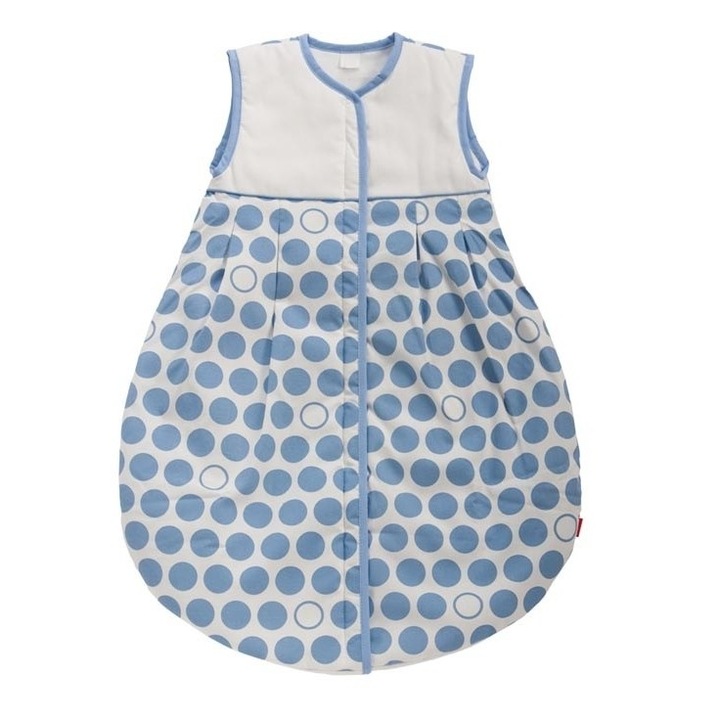 Saculet de dormit Stokke, Blue Dots, 2.5 TOG, 0-6 luni