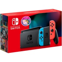 Consola NINTENDO SWITCH (WITH NEON RED & NEON BLUE JOY-CONS) + JUST DANCE 2020
