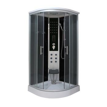 Cabina de dus completa cu generator de abur (sauna) 90x90x215 cm Cabina de dus completa cu generator de abur (sauna) 90x90x215 cm