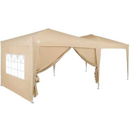 Pavilion De Gradina 3x6 M Bej Deschidere Inchidere Automata 6
