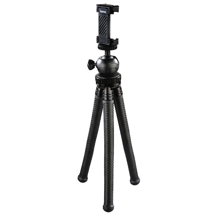 Мини трипод Hama FlexPro Smartphone / GoPro / Camera Foto, 27 см, Черен