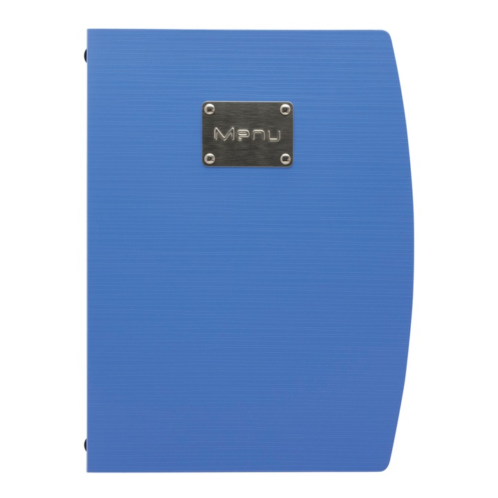 Meniu A4, Securit, Albastru