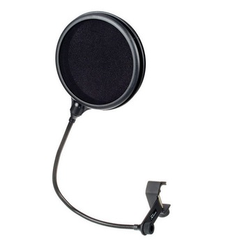 Pop Filter, the t.bone, MS 200, Cu brat elastic de 30 cm, Diametru 15 cm Pop Filter, the t.bone, MS 200, Cu brat elastic de 30 cm, Diametru 15 cm