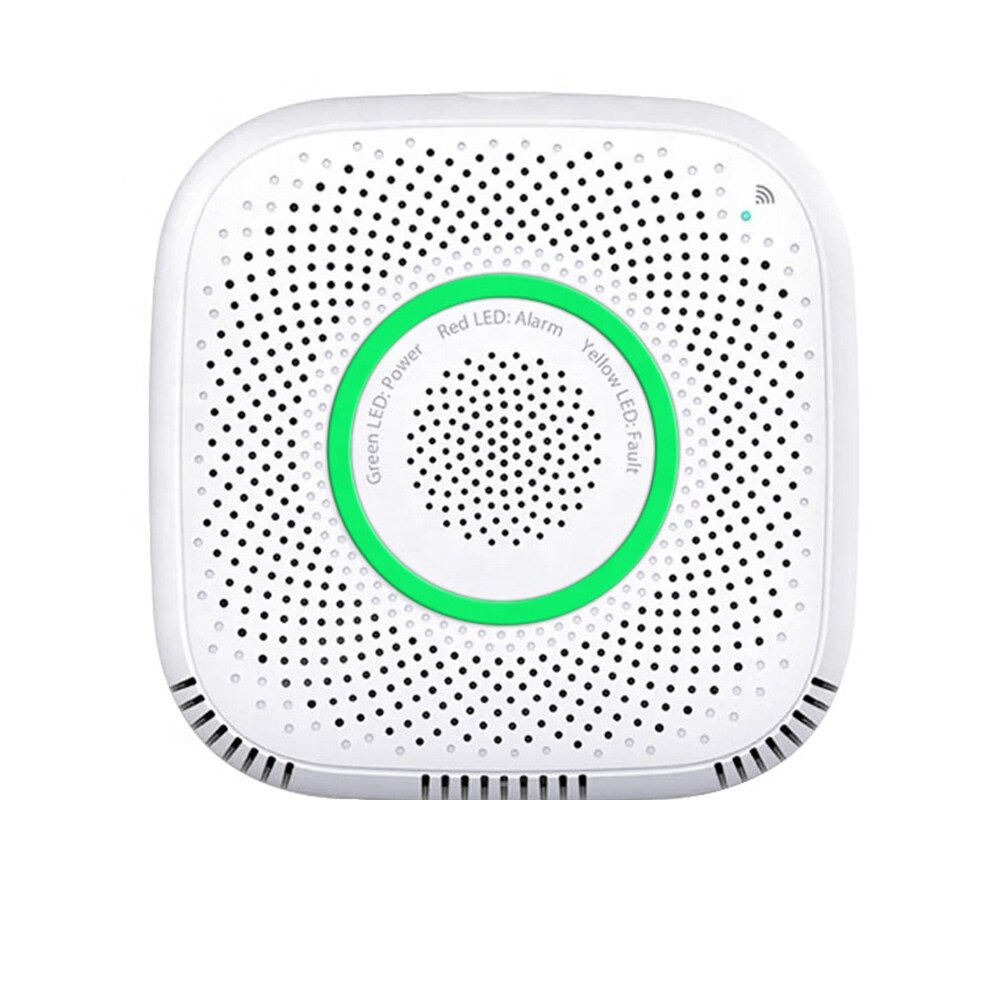 Senzor de gaz inteligent PNI SafeHome PT210G WiFi cu alertare vocala, aplicatie de mobil Tuya Smart, integrare in scenarii si automatizari smart cu alte produse compatibile Tuya, Alexa si Google Assistant