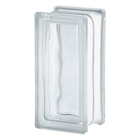 set 10 bucati caramida de sticla transparenta pentru interior sau exterior model wave 19x9x8cm imagen 4_0_
0