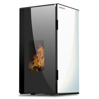 centrala termosemineu pe peleti burnit vision swan white 13 kw echipata cu pompa de circulatie vas de expansiune automatizare suprafata pana la 100 metri patrati imagen 44_0_
0