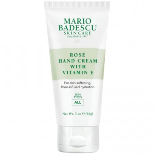 Crema de maini Mario Badescu Rose Hand Cream with Vitamin E 85g