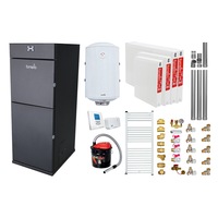 pachet centrala peleti fornello pellet king 25 kw complet echipata pompa circulatie vas expansiune automatizare kit evacuare 35 ml boiler termoelectric fornello 100 l termostat salus t105 rf aspirator radiatoare si kit montaj imagen 21_0_
0