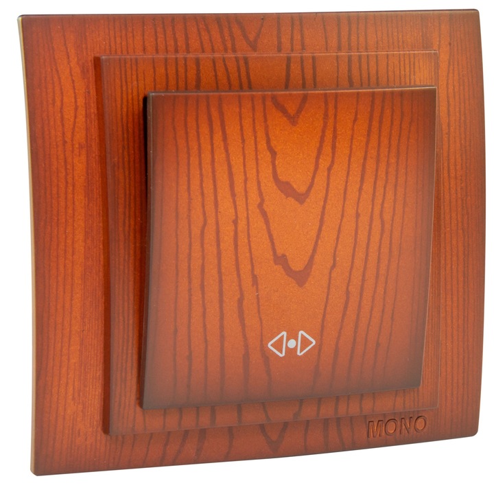 Intrerupator cap cruce Mono Electric LARISSA, ingropat/ST, cires