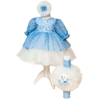 Set botez trusou fete, Licurici Bebe, 6-9luni, Baby Set botez trusou fete, Licurici Bebe, 6-9luni, Baby