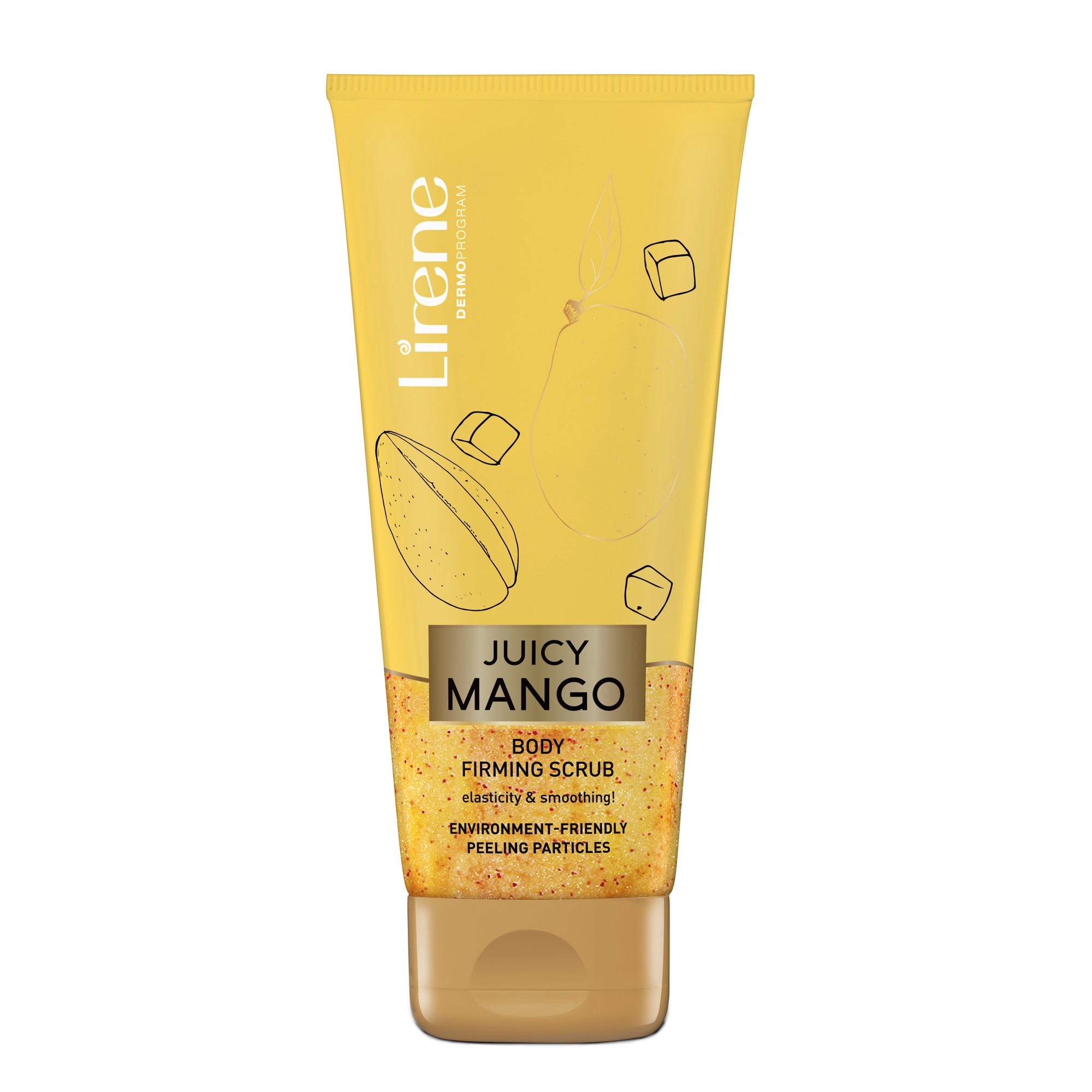 Gel corporal exfoliant Lirene, Juicy Mango, 175ml
