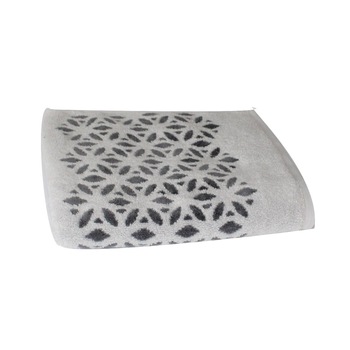 Prosop fata Lera, 50x100 cm, Gri, 100% bumbac Prosop fata Lera, 50x100 cm, Gri, 100% bumbac