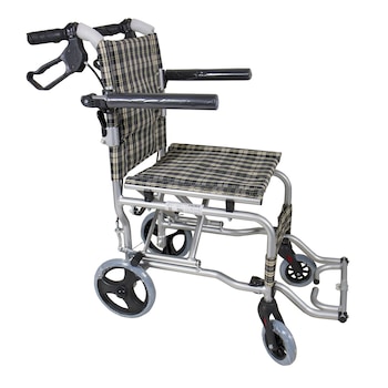 Carucior cu rotile pliabil, transport pacienti, cu antrenare manuala, 1 bucata Carucior cu rotile pliabil, transport pacienti, cu antrenare manuala, 1 bucata