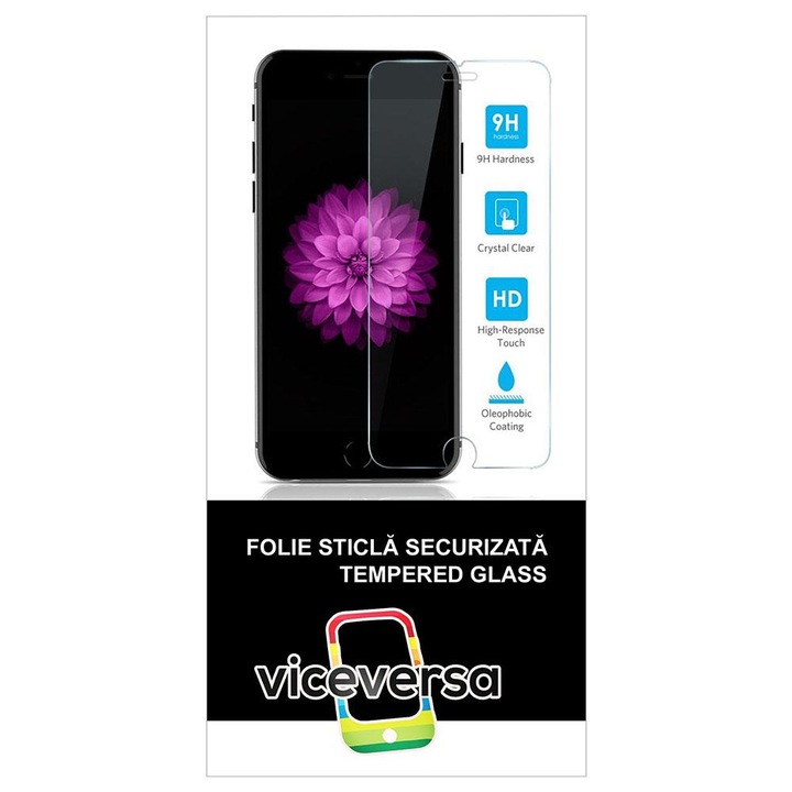 Üvegvédő fólia Huawei P Smart Z Tempered Glass, Anti-Shock, fordítva