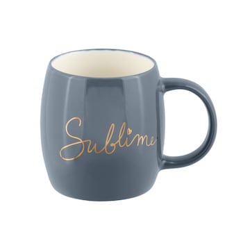 Cana - Orbe - Sublime, Portelan, 350 ml, Gri Cana - Orbe - Sublime, Portelan, 350 ml, Gri