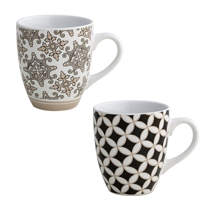 Set 2 cani - Alhambra, Portelan, 250 ml, Multicolor