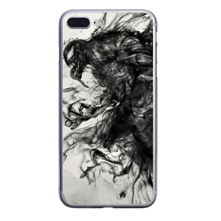 Husa silicon neagra iPhone 7 plus Venom Spirit