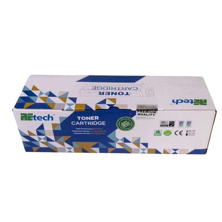 Cartus laser marca ReTech Compatibil CRG-708H, CRG-715H;Q5949X, Q7553X, culoare negru