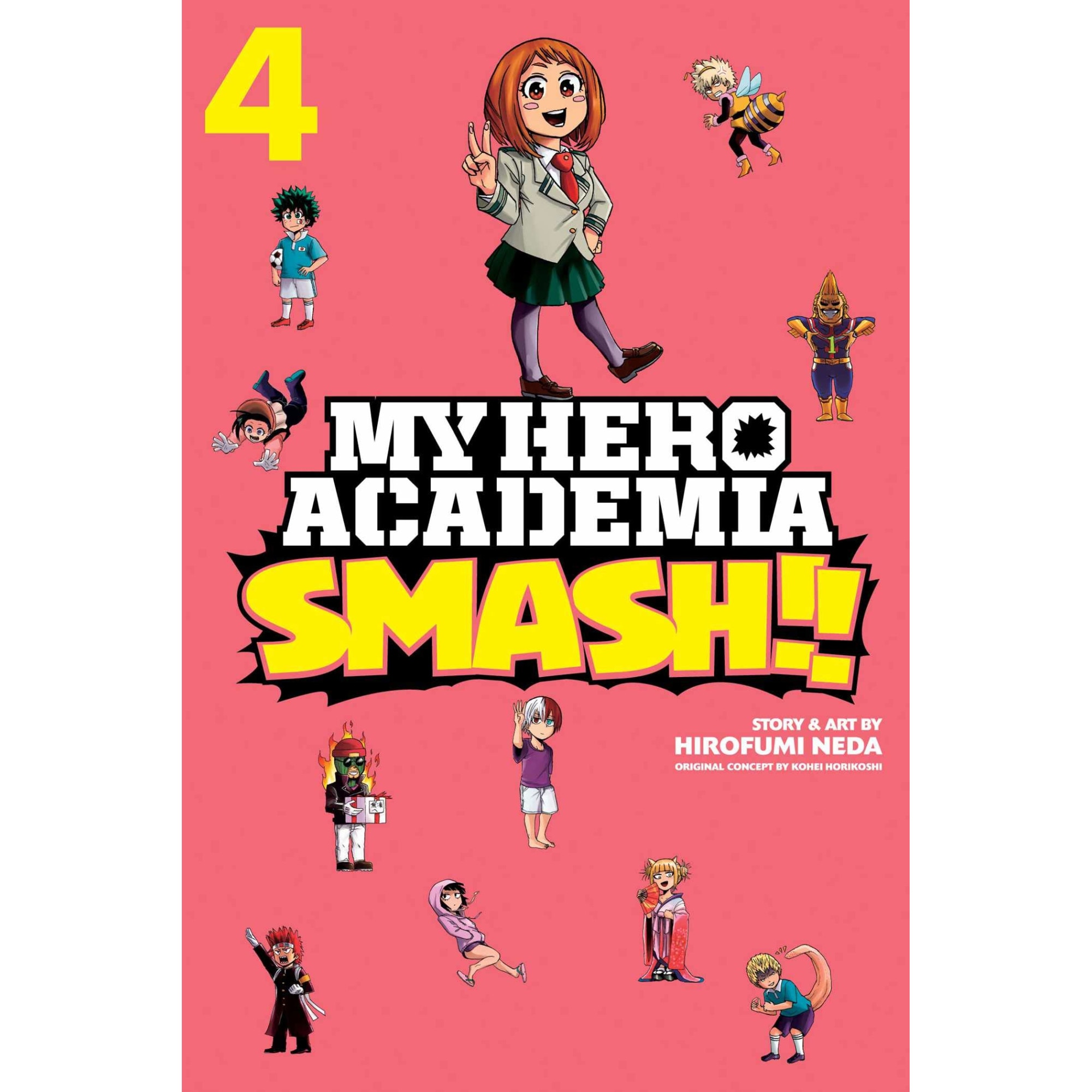 My Hero Academia: Smash!!, Vol. 4 - Hirofumi Neda, editia 2020
